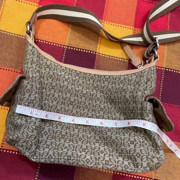 Fossil canvas Crossbody Bag - Picture 8 of 11